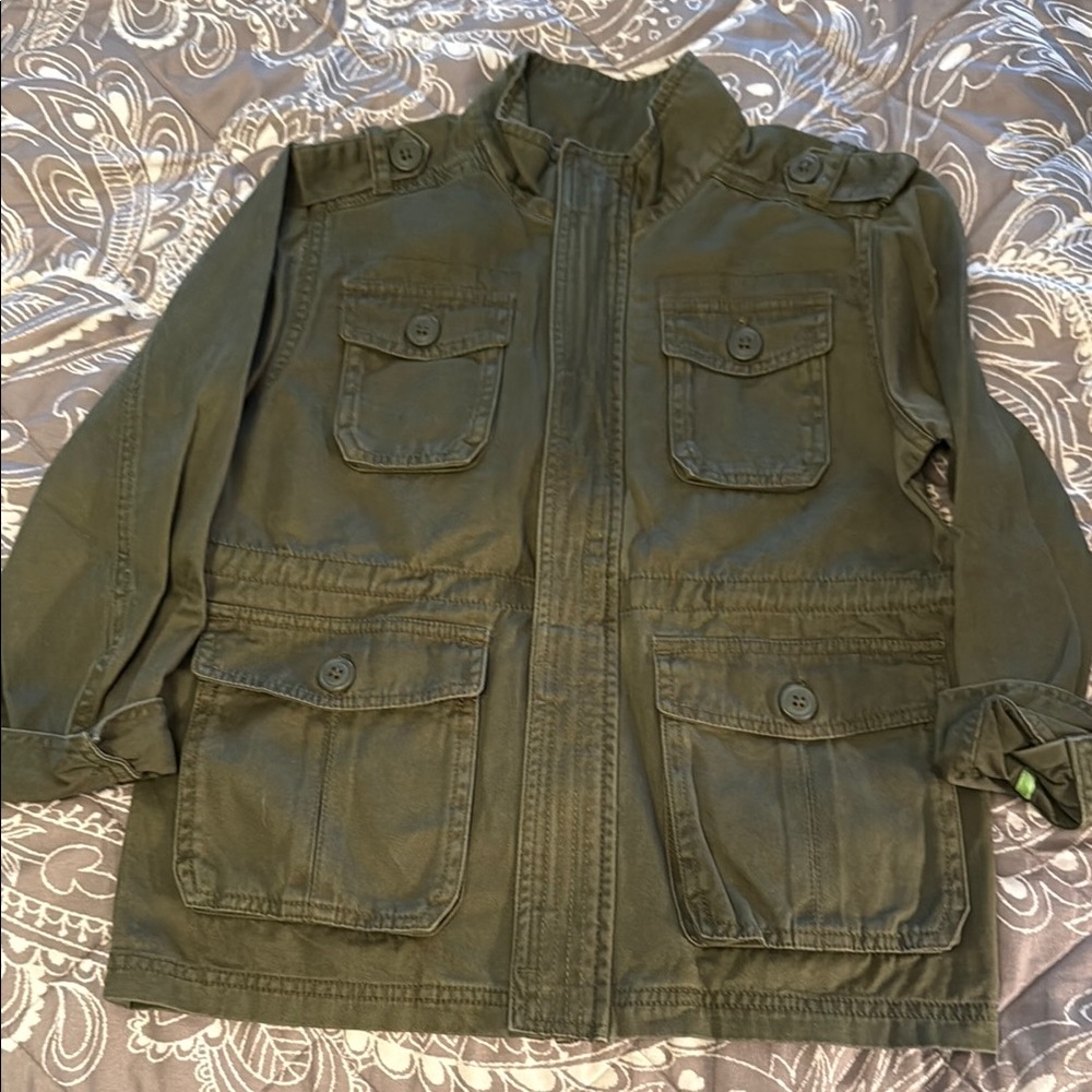 Crazy 8 Khaki Utility Jacket